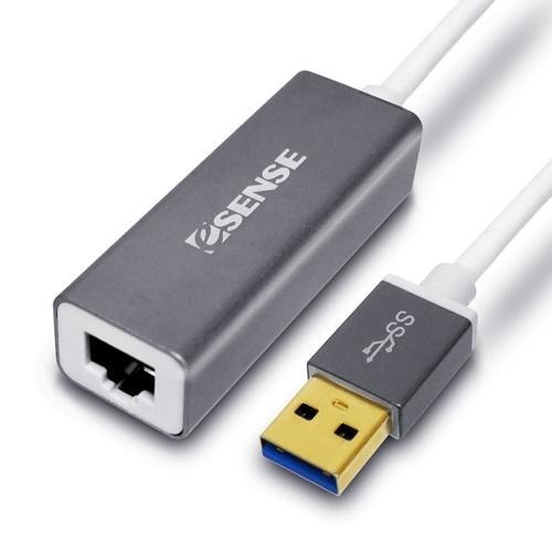 Esense 逸盛 01-RJU389TGP USB3.0轉RJ45 1000M轉接器(A+C) RJC389 光華商場-細節圖2