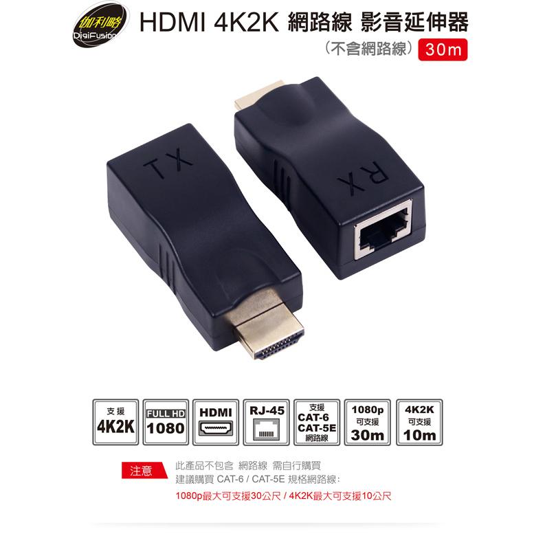 伽利略 HDR300 HDMI 1.4a 網路線 數據線 影音延伸器 30m(不含網路線) HDMI延長 光華商場-細節圖3