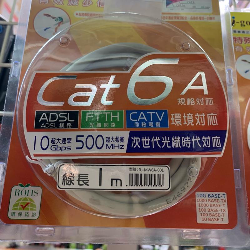 現貨 CAT6 網路線 1米 台商製造 I-Gota 十字溝槽網路線 Cat6A CAT 6 公司貨 貝吉色-細節圖2
