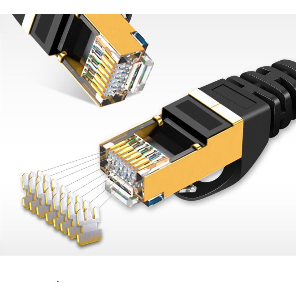 【高速熱銷】CAT.7 CAT.8 26AWG 純銅頭高速 RJ45 網路線 1M 2M 3M 5M 10M 光華商場-細節圖2
