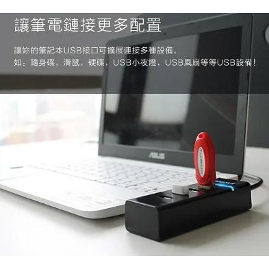 CyberSLIM 大衛肯尼 U3HUB4 USB3.0 4埠 集線器 HUB 隨插即用 LED 5Gbps 光華商場-細節圖5