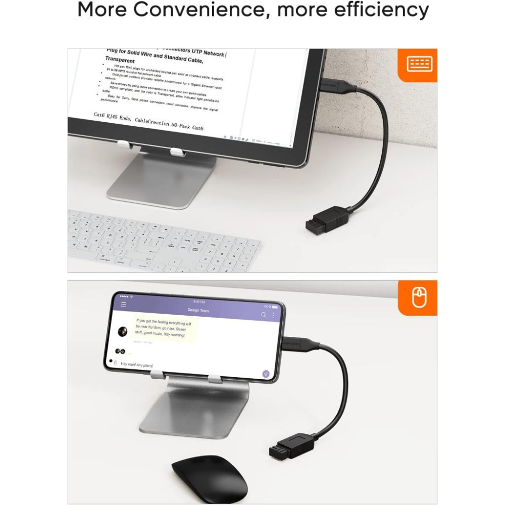 CableCreation CC0018 USB-C to USB3.0 15cm OTG線 光華商場-細節圖5