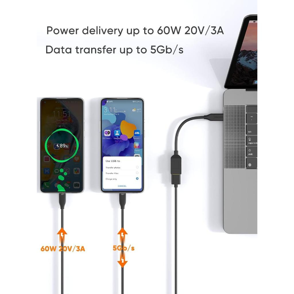 CableCreation CC0018 USB-C to USB3.0 15cm OTG線 光華商場-細節圖6