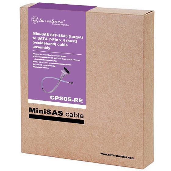 SilverStone 銀欣 SST-CPS05-RE SFF-8643 轉 SATA 轉接線 MiniSAS 光華-細節圖8