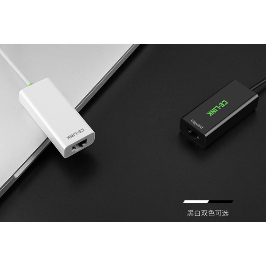 【現貨】CE-LINK USB Type-C to RJ45 Gigabit 網路卡 USB-C3.1 外接有線網卡-細節圖4