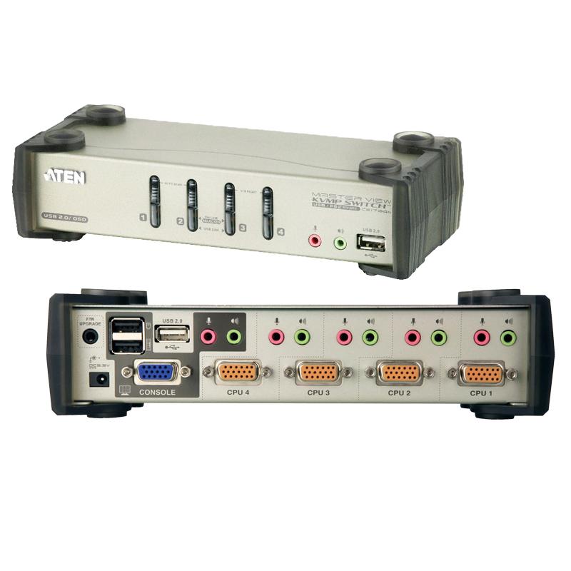 ATEN CS1734B 4埠 USB 2.0 KVM 多電腦切換器 雙介面 轉換器 雙介面 切換器 光華商場-細節圖2