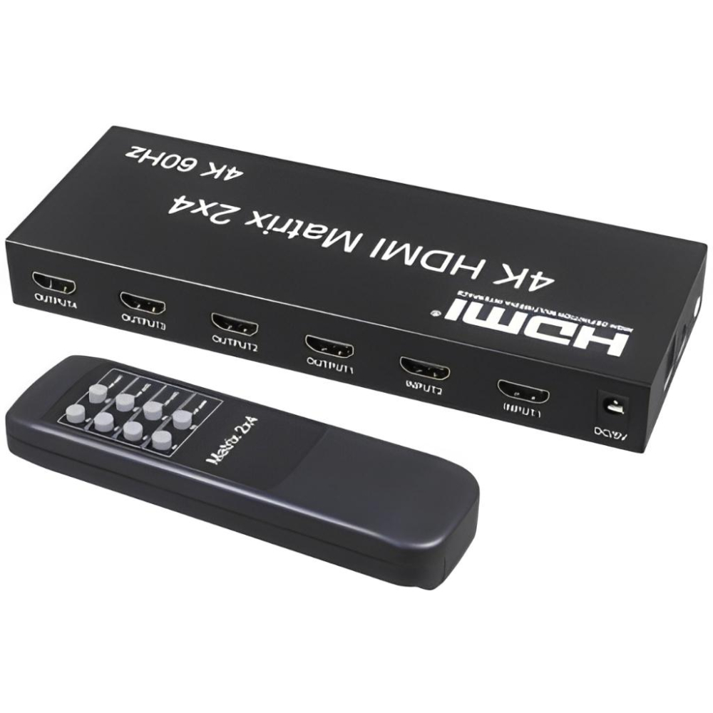 伽利略 HDS204B HDMI 4K 60Hz 影音分配器 矩陣式 2進4出 畫面 螢幕 切換器 轉換器 光華商場-細節圖2