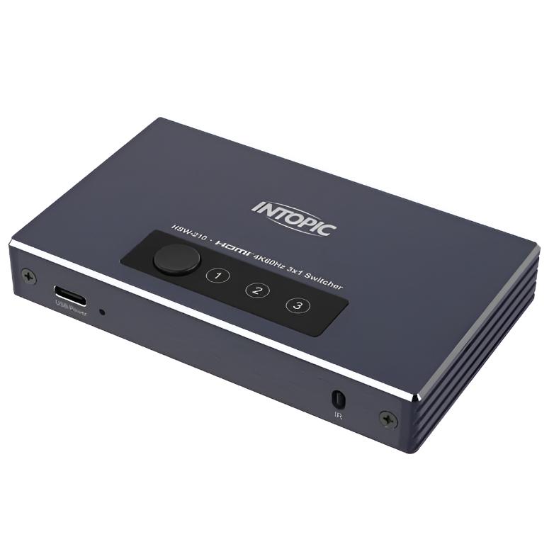Intopic 廣鼎 HSW-210－HDMI 三對一切換器 切換器 訊號切換器 螢幕切換器 畫面切換 光華-細節圖2
