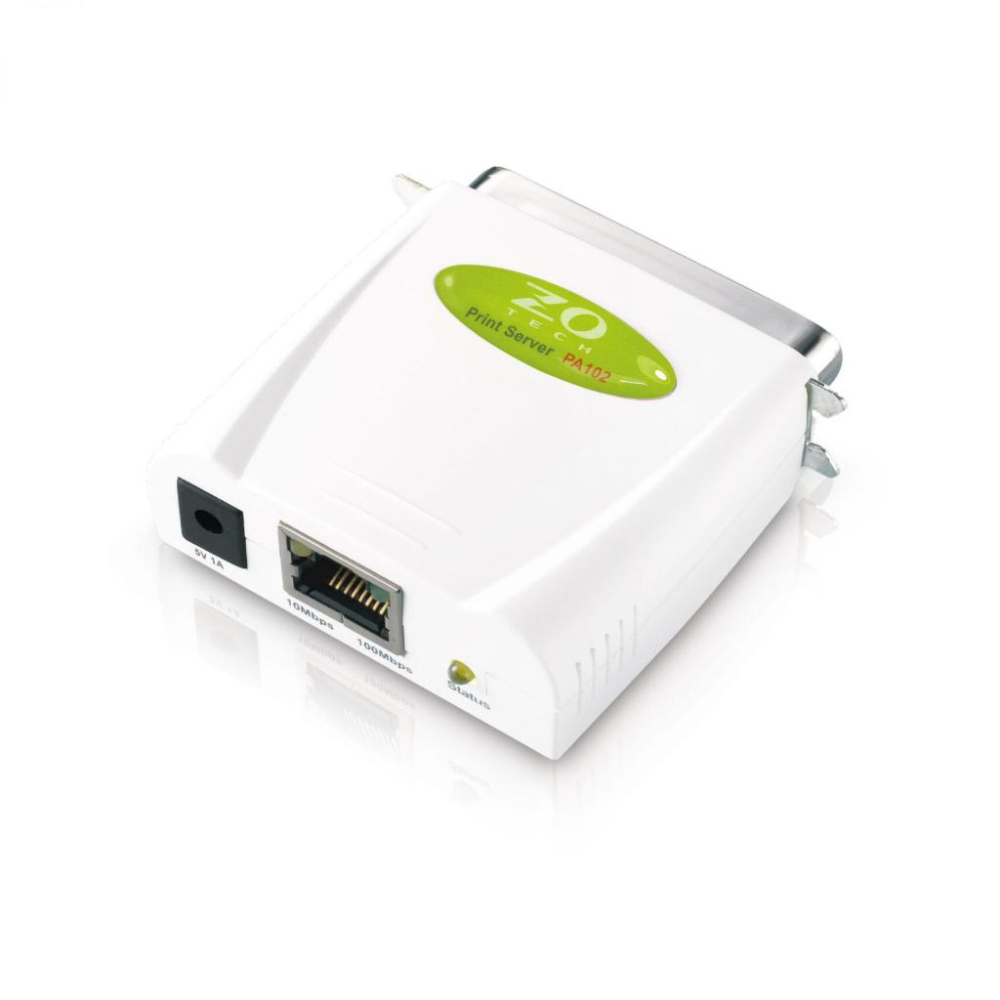 ZOTECH 源壹 PA102 企業級高速平行埠印表伺服器 印表機伺服器 印表伺服器 光華商場-細節圖2