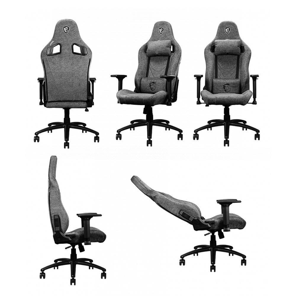 【免運直送】微星 MSI MAG CH130 I REPELTEK FABRIC 防貓抓電競椅 貓奴專用 公司貨-細節圖4