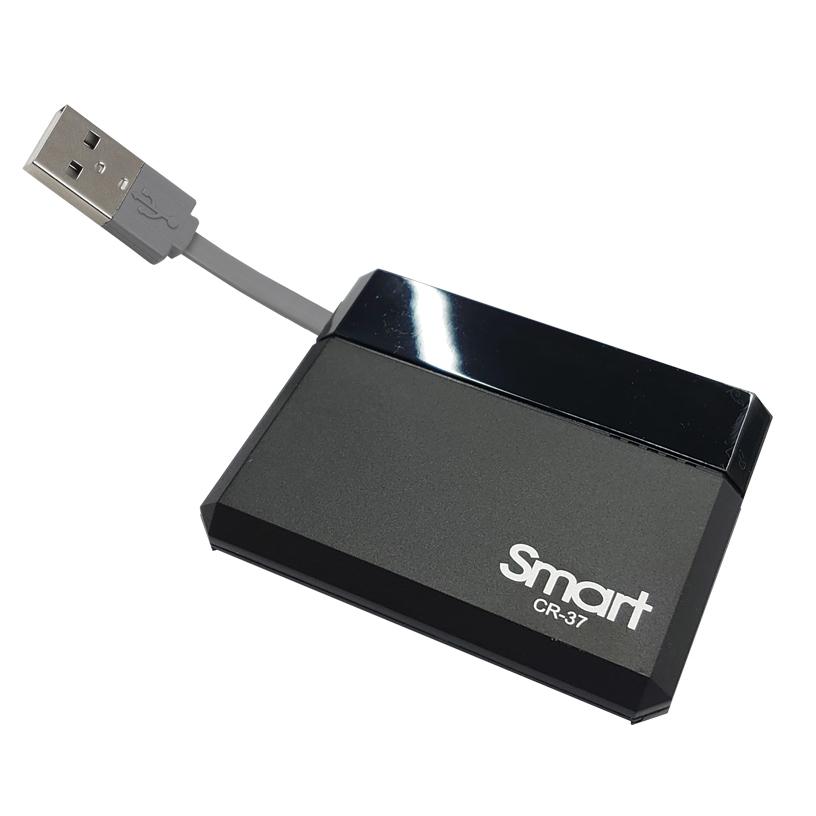 INTOPIC 廣鼎 CR-37 SMART 便攜式 晶片讀卡器 讀卡機 CR37 金融卡 健保卡 繳稅 光華商場-細節圖2