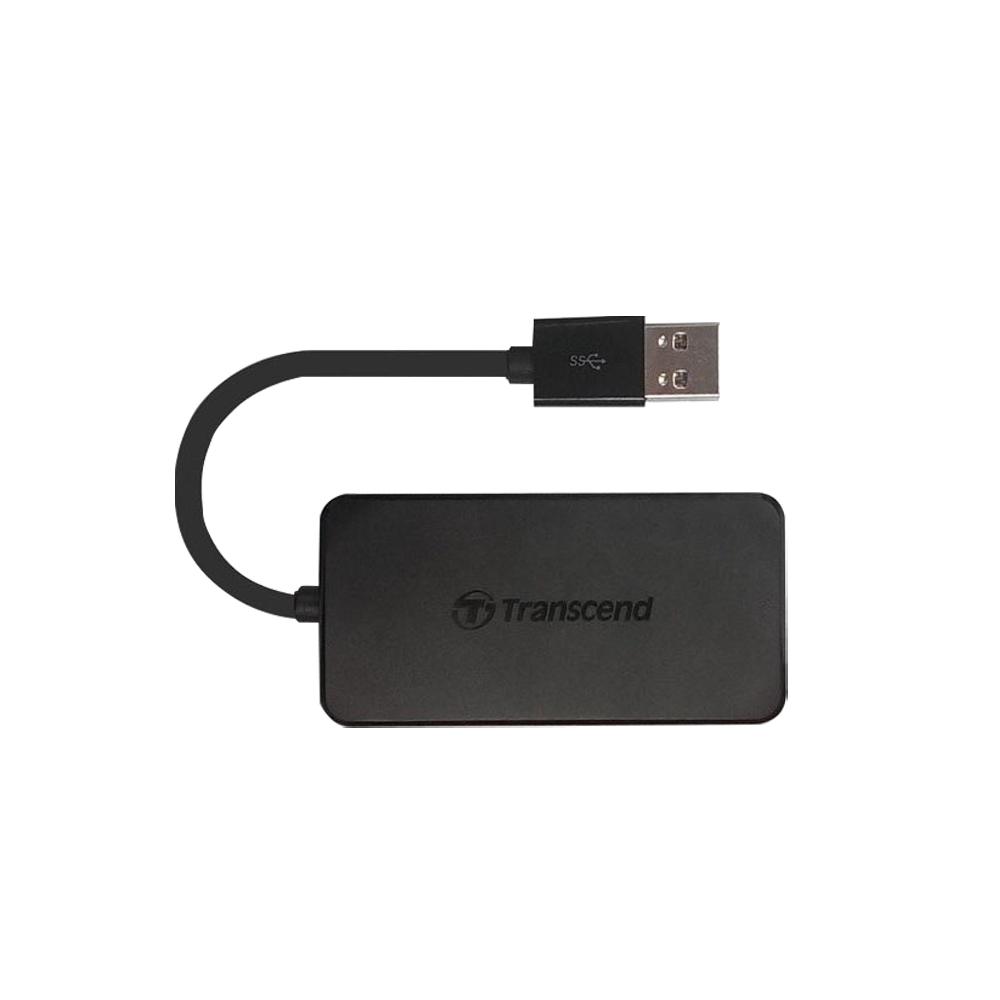 Transcend 創見 TS-HUB2K 4埠 USB3.1 HUB 集線器 黑 USB 擴充 傳輸線擴充 光華商場-細節圖2