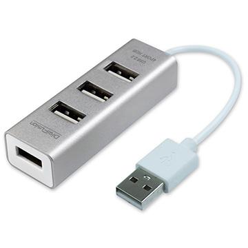 DigiFusion 伽利略 UH04T USB2.0 4埠 HUB 鋁合金集線器 USB 集線器 光華商場 公司貨-細節圖2