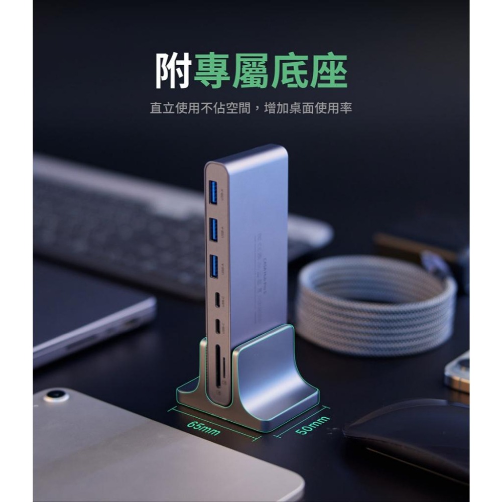 ADAM 亞果元素 HUB Pro S－USB-C 十二合一 多功能集線器 HUB 集線器 光華商場 公司貨-細節圖6