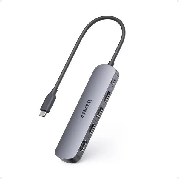 ANKER A8357－USB-C 5合1 HUB 集線器 90W DP Alt Mode 4K@30Hz 光華-細節圖2