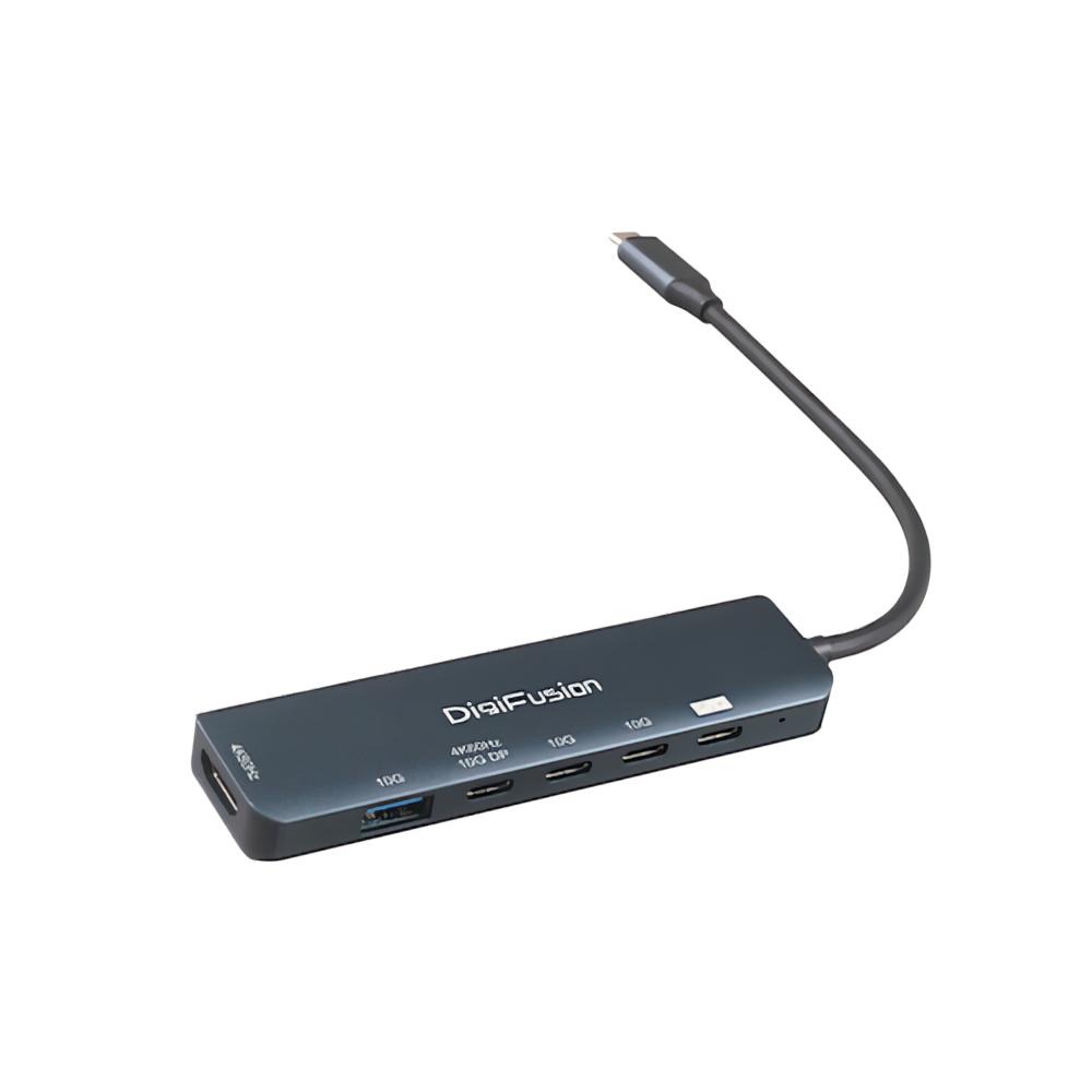 DigiFusion 伽利略 U6HDP USB-C 6 IN 1多功能集線器(雙顯示輸出) HUB 集線器 光華商場-細節圖2