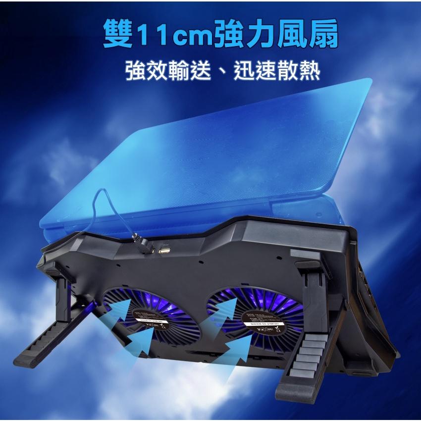 FOXXRAY 狐鐳 FXR-LTC-02 冰流雪狐 電競筆電散熱墊 筆電散熱 散熱器 光華商場-細節圖4