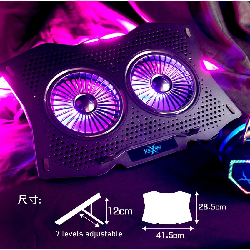 FOXXRAY 狐鐳 FXR-LTC-02 冰流雪狐 電競筆電散熱墊 筆電散熱 散熱器 光華商場-細節圖6