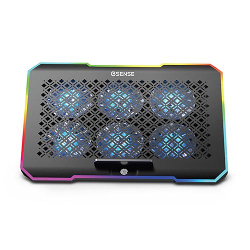 Esense 逸盛 G12 RGB 電競筆電散熱墊 筆電散熱墊 筆電散熱支架 筆電支架 散熱墊 光華商場-細節圖2