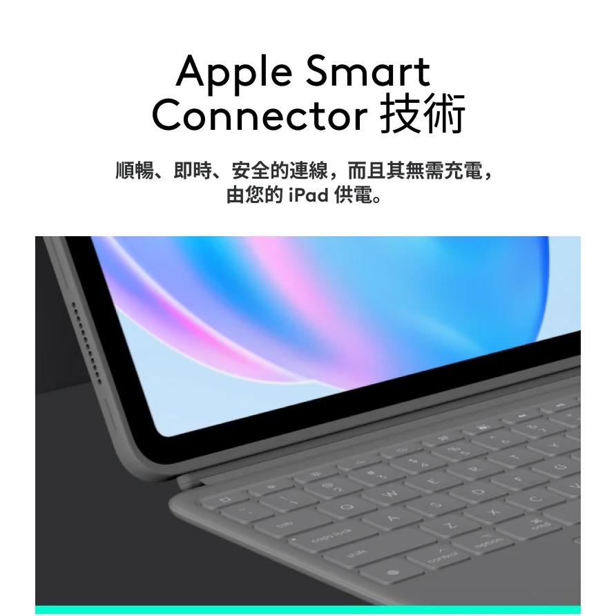 【現貨熱銷】Logitech 羅技 Combo Touch  iPad Air 11吋 5代/6代 M2 鍵盤保護套-細節圖7