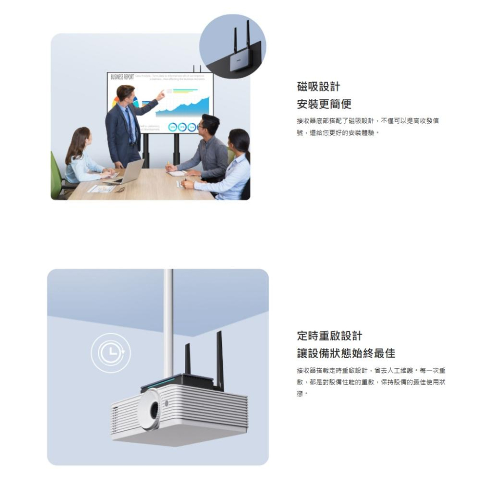 PX 大通 WTR-5600C 會議通Plus ‧ HDMI 無線會議系統傳輸器 無線會議 會議系統 視訊會議-細節圖6