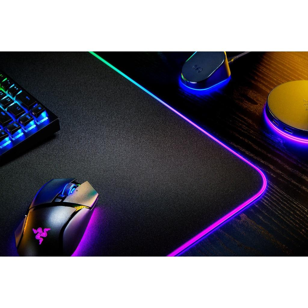 【免運直送】Razer 雷蛇 Strider Chroma 幻彩版鼠墊 滑鼠墊 RZ02-04490100-R3M1-細節圖6