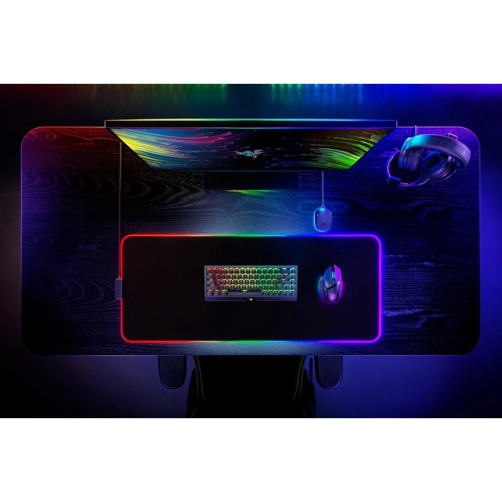 【免運直送】Razer 雷蛇 Strider Chroma 幻彩版鼠墊 滑鼠墊 RZ02-04490100-R3M1-細節圖7