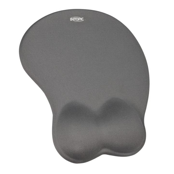 【熱銷商品】INTOPIC 廣鼎 PD-GL-017 包覆式 矽膠護腕鼠墊 滑鼠墊 PD17-灰 台灣製造 光華商場-細節圖2