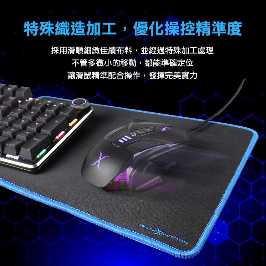 FOXXRAY 狐鐳 FXR-PPS-17 星藍迅狐 電競鼠墊 滑鼠墊 鼠墊 防潑水 廣鼎 Intopic 光華商場-細節圖4