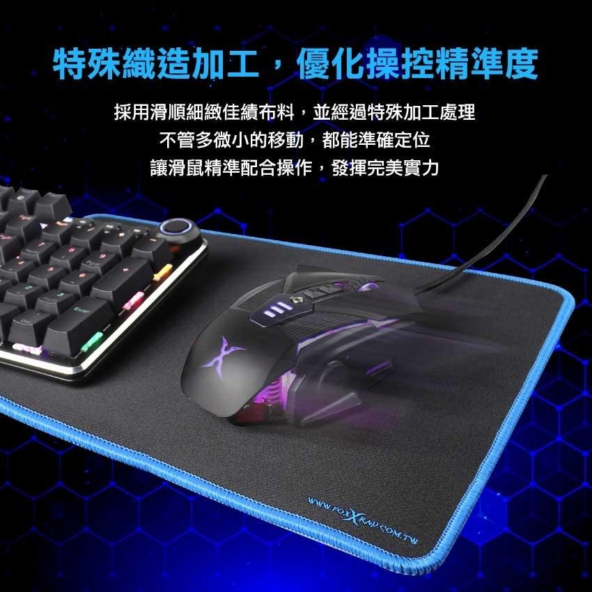 FOXXRAY 狐鐳 FXR-PPS-17 星藍迅狐 電競鼠墊 滑鼠墊 鼠墊 防潑水 廣鼎 Intopic 光華商場-細節圖4