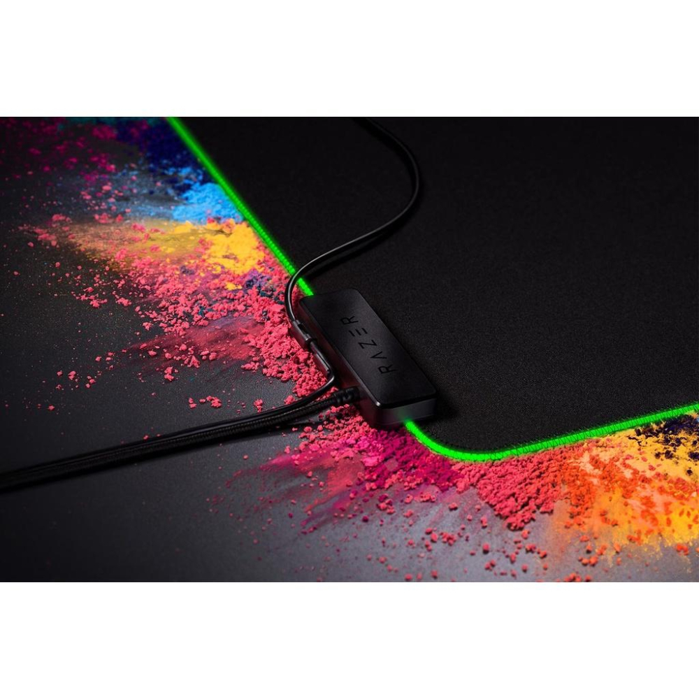 【免運直送】Razer 雷蛇 Goliathus Extended Chroma 重裝甲蟲 電競滑鼠墊 幻彩加長版 光華-細節圖4