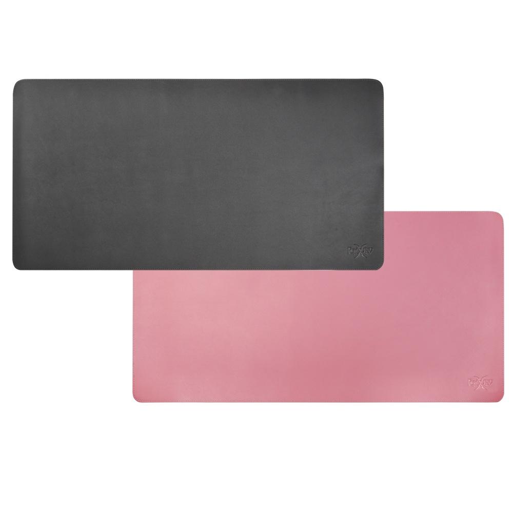 FOXXRAY 狐鐳 FXR-PTH-19 暮夕迅狐 粉色 灰色 皮革電競鼠墊 滑鼠墊 鼠墊 光華商場-細節圖2