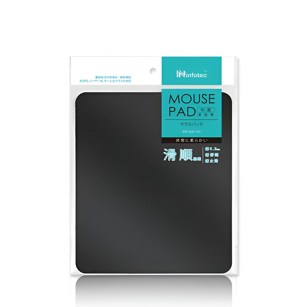 infotec 英富達 INF-MA-101 18x21公分 滑順布面滑鼠墊 滑鼠墊 鼠墊 辦公滑鼠墊 光華-細節圖2