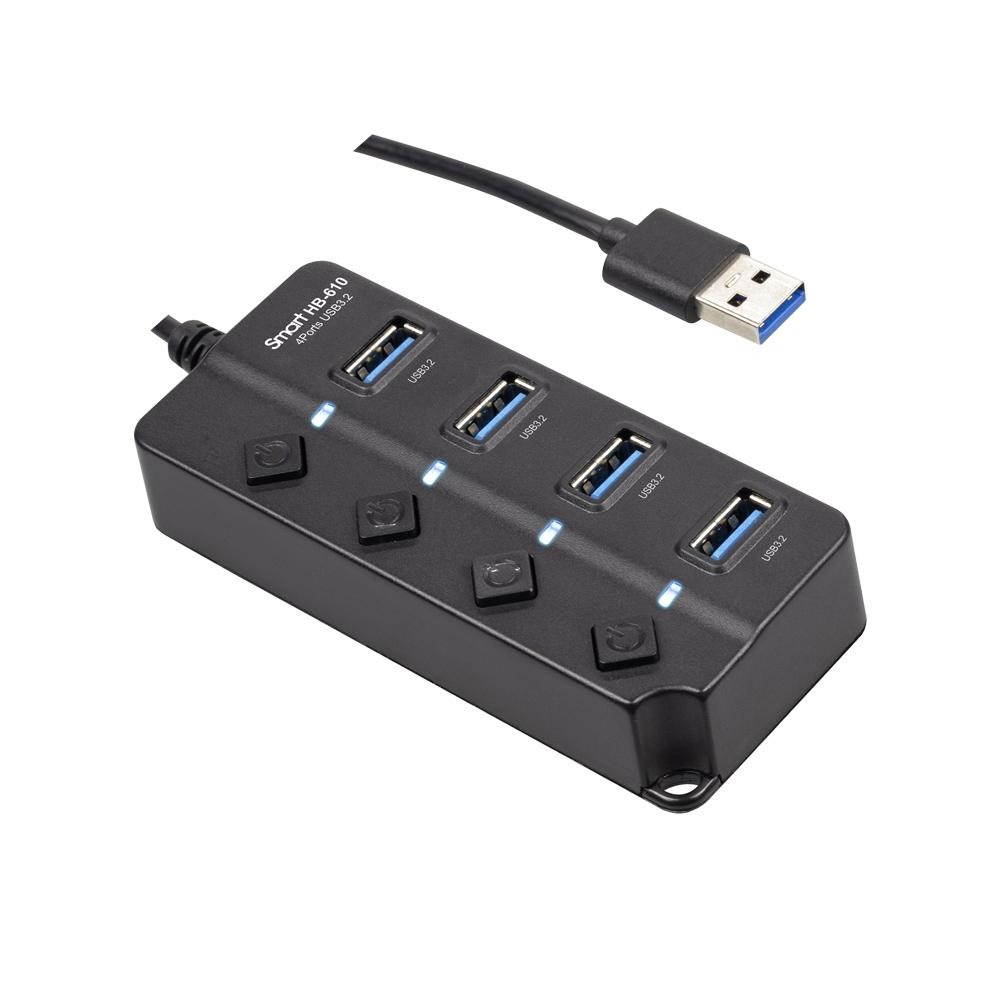 INTOPIC 廣鼎 HB-610 HB610 高速集線器 USB3.2 USB插座 充電集線器 HUB 光華商場-細節圖2