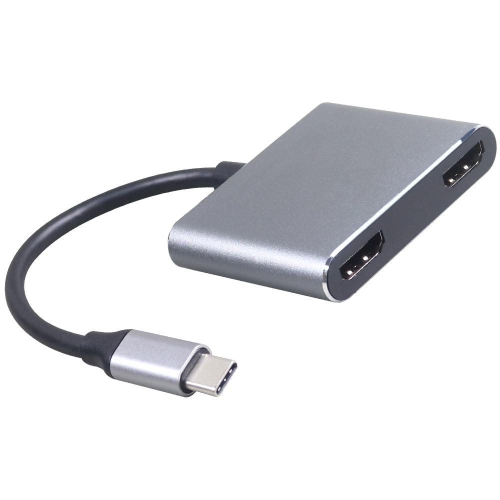 伽利略 CU3H04E Type-C HDMI 4K2K 2埠 +U3+PD HDMI轉接器 光華商場 公司貨-細節圖2