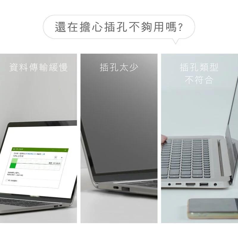 KINYO KCR-416 Type-C 六合一多功能擴充座 RJ45 PD 快充 OTG 擴充座 HUB 光華商場-細節圖4