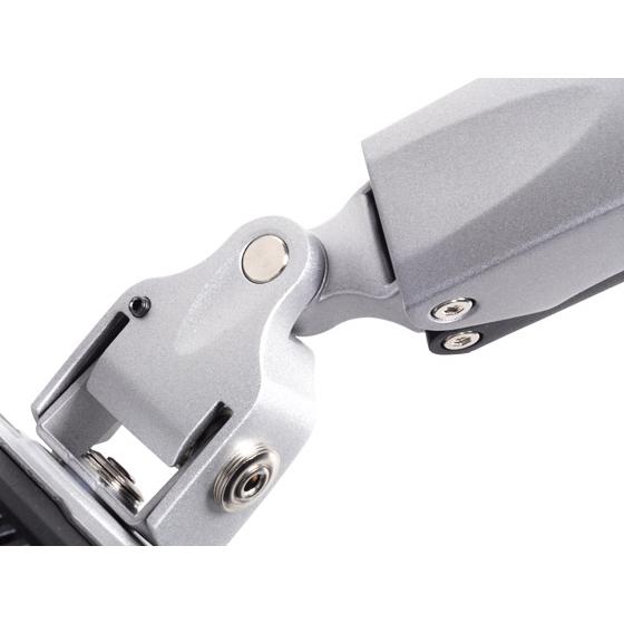 SilverStone 銀欣 SST-ARM22SC 雙螢幕桌上型懸掛架 鋁合金 螢幕支撐架 銀色 光華商場-細節圖5