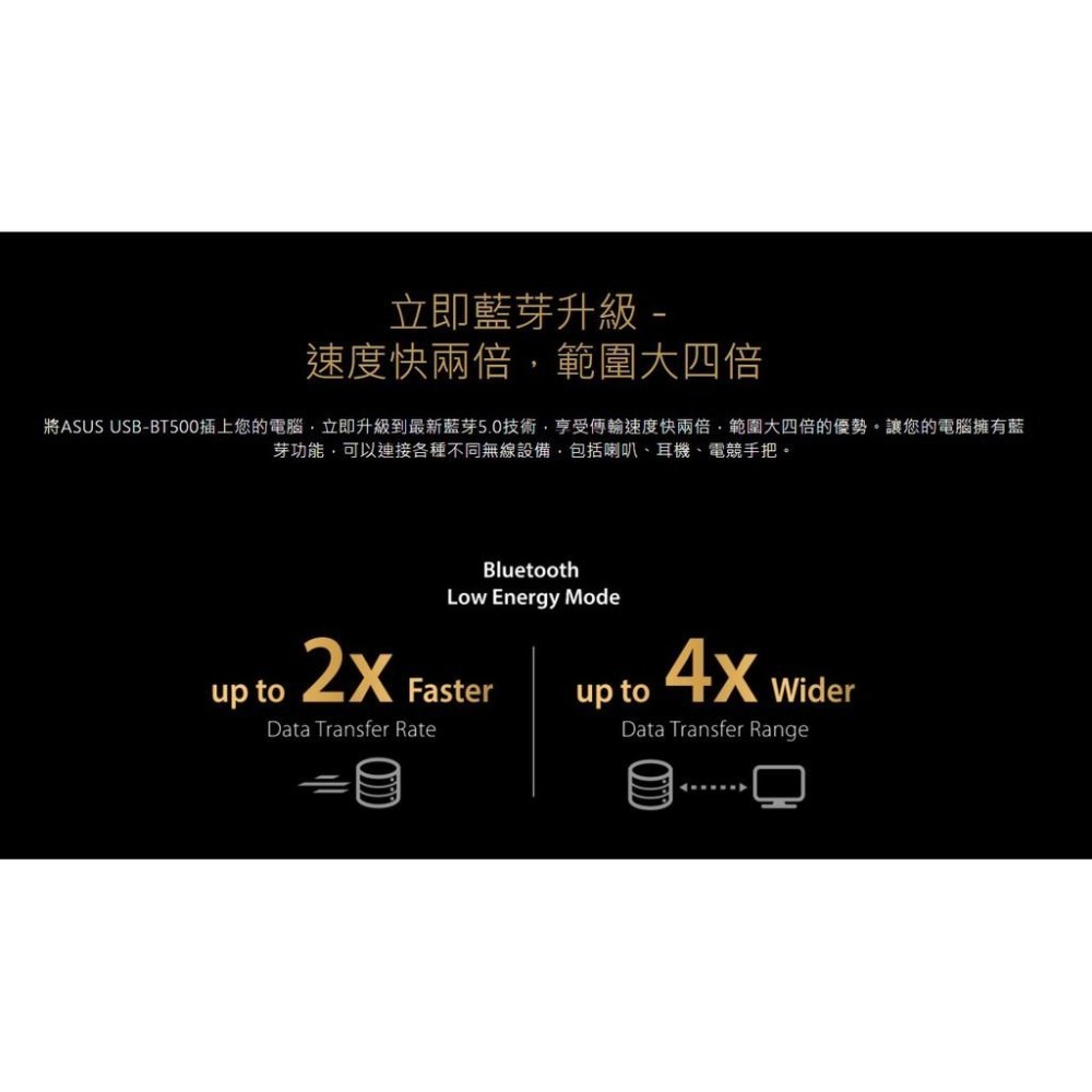 【新版到貨】ASUS 華碩 USB-BT600／BT540 藍芽6.0 USB接收器 藍芽接收器 接收器 6.0 公司貨-細節圖7