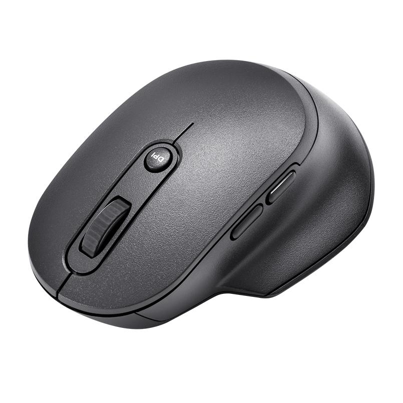 【限時活動】 LEXMA 雷馬 B860R 多工無線 人體工學 藍牙 2.4G 雙模滑鼠 黑色 無線滑鼠 辦公滑鼠 光華-細節圖2