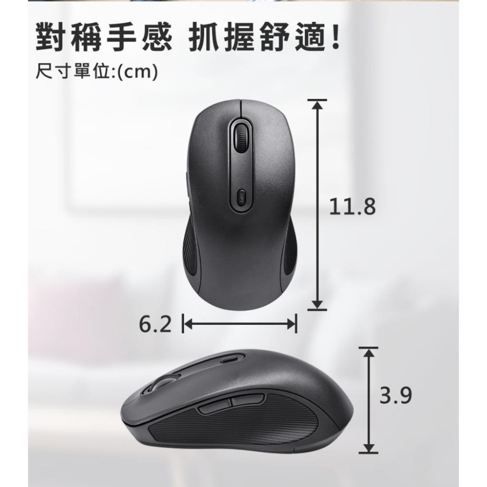 【限時活動】LEXMA B850R 多工時尚 無線 藍牙 2.4G 雙模滑鼠 無線滑鼠 接收器 光華商場-細節圖8