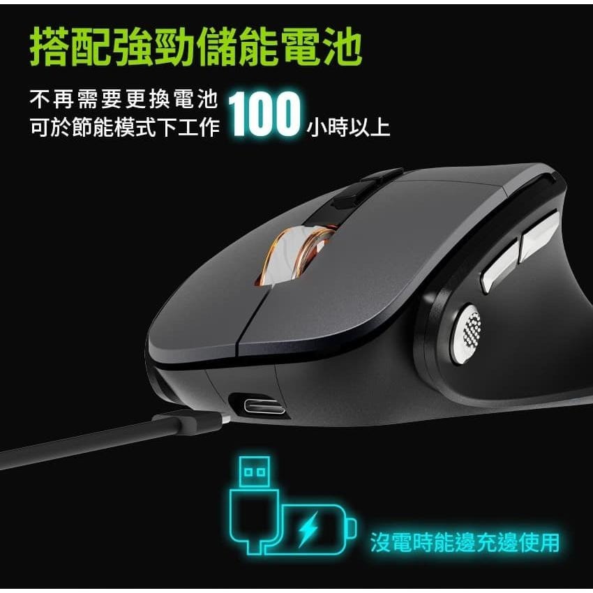 Intopic 廣鼎 FOXXRAY FXR-SMW-80 多鍵人體工學無線電競滑鼠 無線滑鼠 電競滑鼠 光華商場-細節圖4