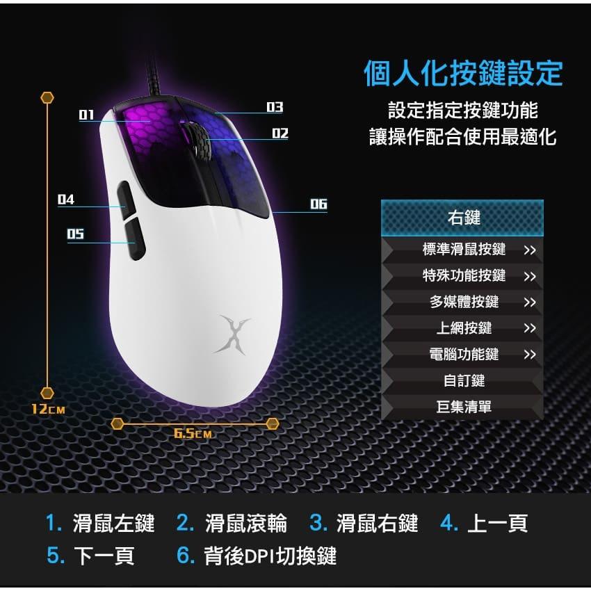 Intopic 廣鼎 FOXXRAY FXR-HM-79 極輕彩繪止滑貼電競滑鼠 電競滑鼠 遊戲滑鼠 光華商場-細節圖6