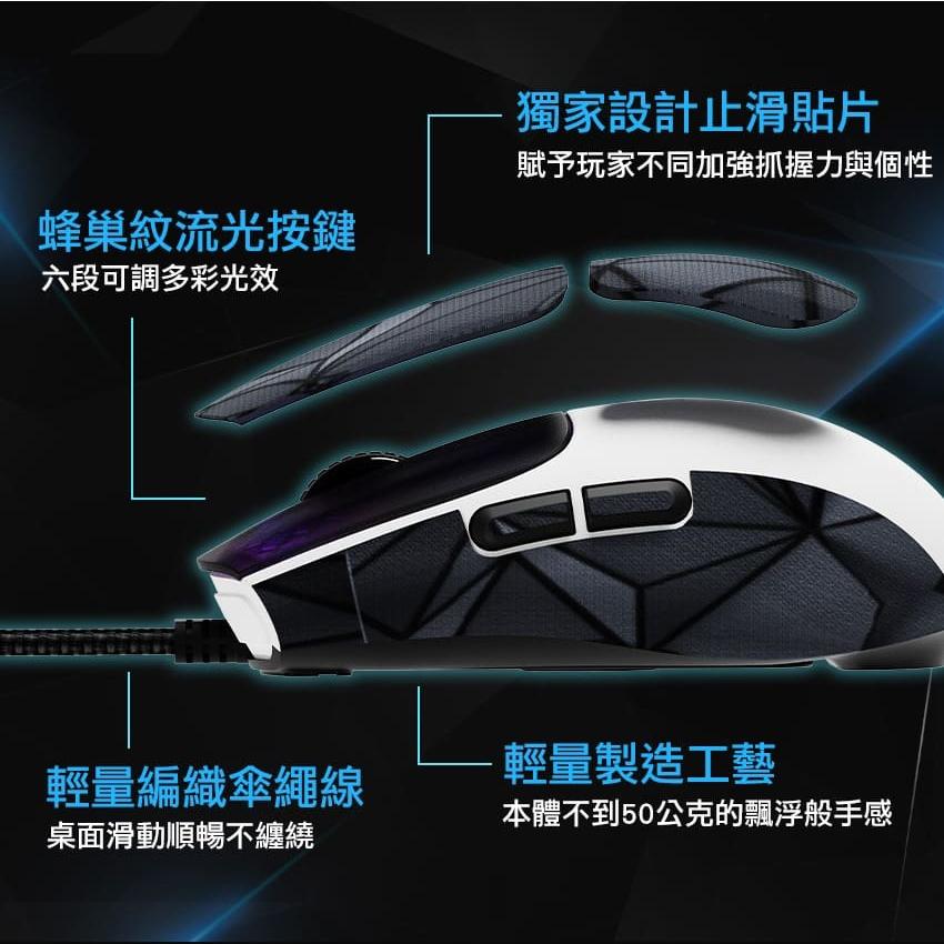 Intopic 廣鼎 FOXXRAY FXR-HM-79 極輕彩繪止滑貼電競滑鼠 電競滑鼠 遊戲滑鼠 光華商場-細節圖7