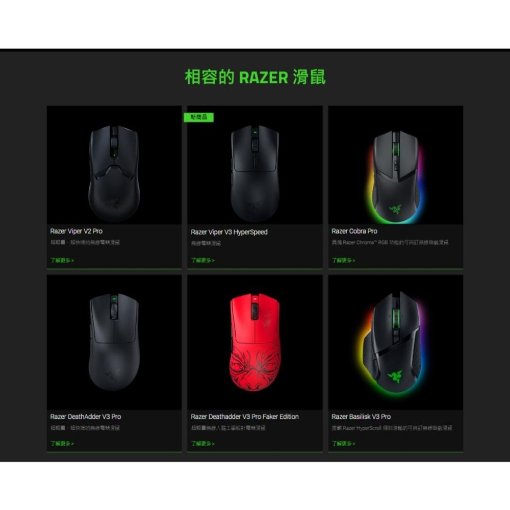 RAZER 雷蛇 HYPERPOLLING 無線滑鼠接收器 DeathAdder/Viper/Basilisk 光華-細節圖6