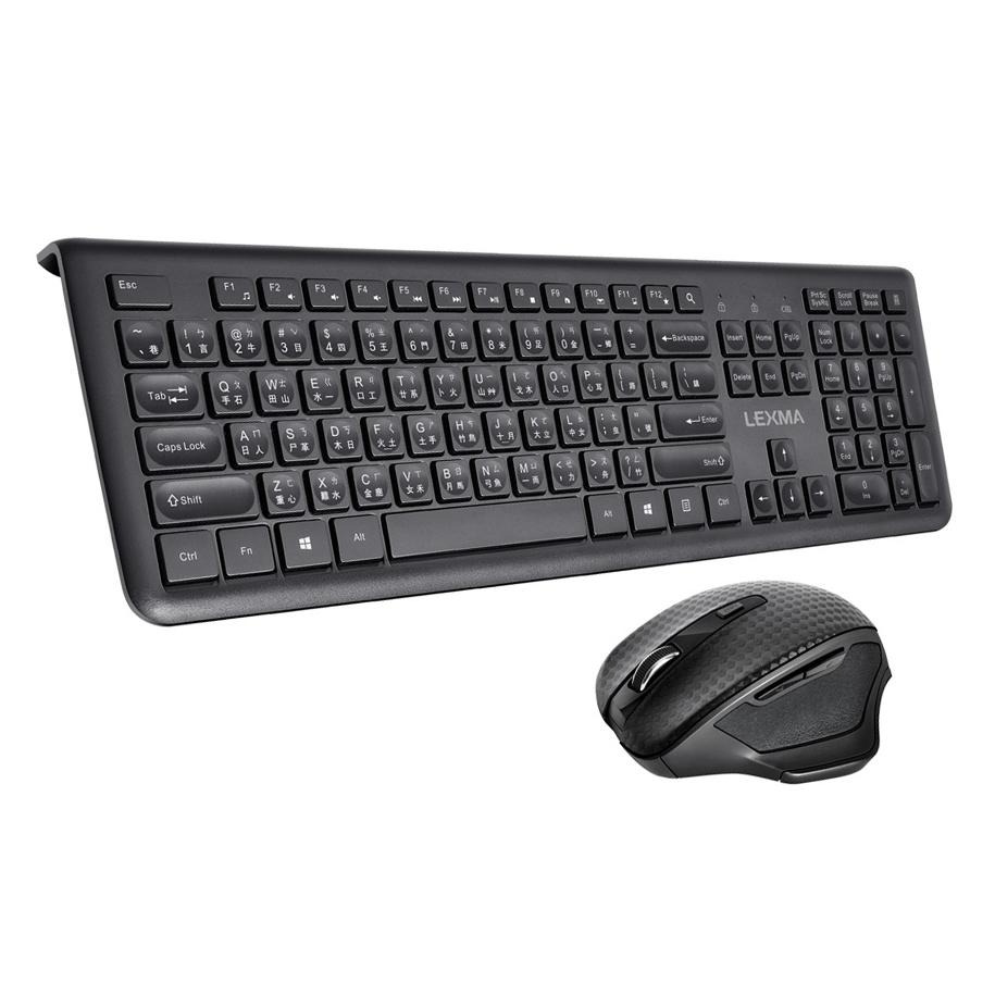 【限時活動】LEXMA LS8100R LS8100 無線靜音鍵鼠組 無線鍵鼠 DPI 鍵鼠組 鍵盤滑鼠組 光華商場-細節圖2