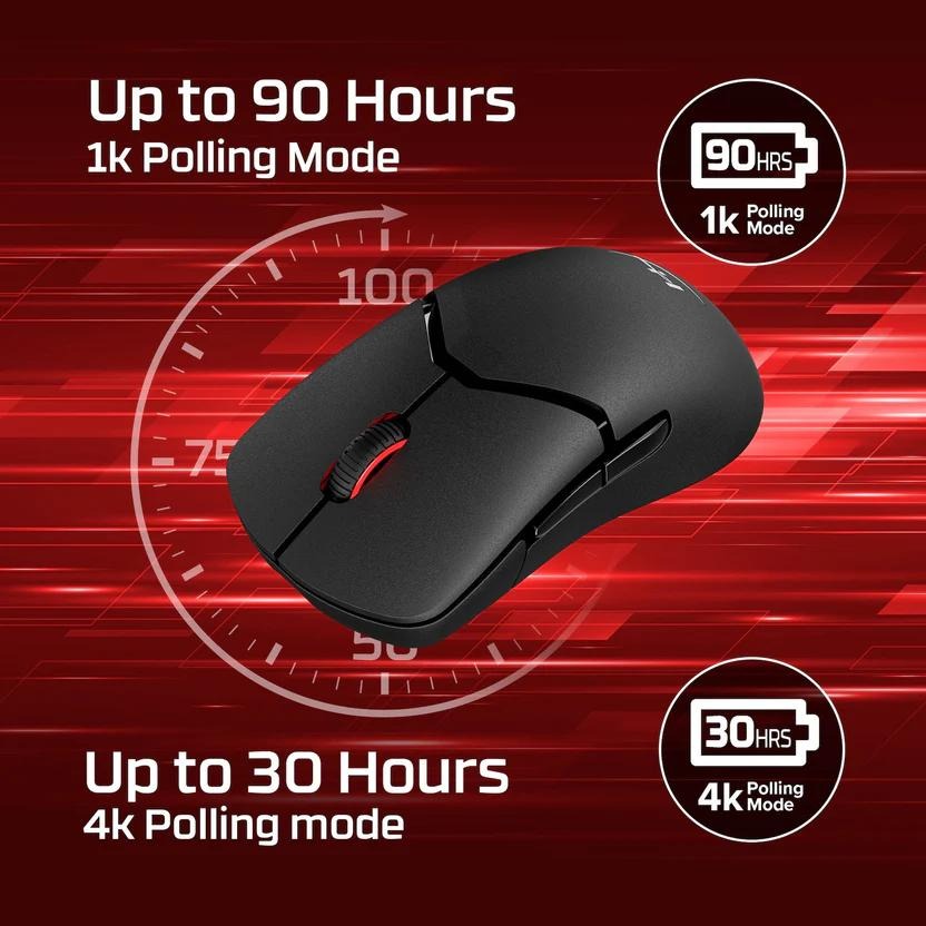 HyperX Pulsefire Saga－4K 無線電競滑鼠 電競滑鼠 遊戲滑鼠 無線滑鼠 有線滑鼠 光華-細節圖5