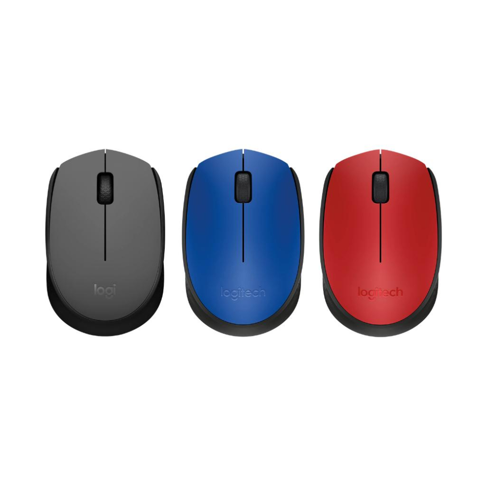 Logitech 羅技 M171 無線滑鼠 灰黑/藍/紅 迷你接收器 隨插即用 左右手可用 光華商場 公司貨-細節圖2