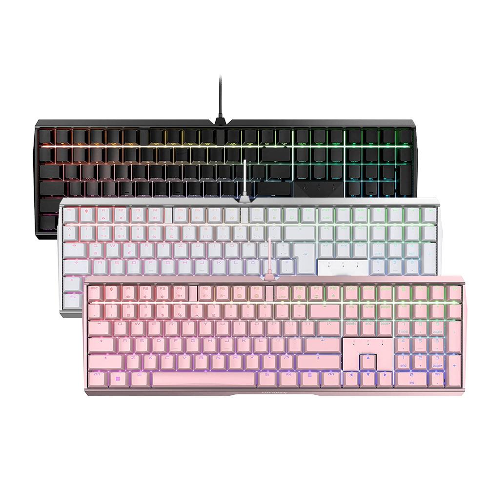 【熱銷款】CHERRY 櫻桃 MX BOARD 3.0S 櫻桃軸 MX3 機械式鍵盤 RGB 黑色側刻 白色正刻 粉色-細節圖2