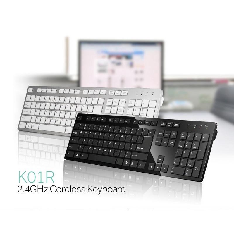 【熱銷款】iRocks 艾芮克 K01R 2.4GHz 無線鍵盤 黑色 銀色 IRK01R 辦公鍵盤 剪刀腳 光華商場-細節圖6