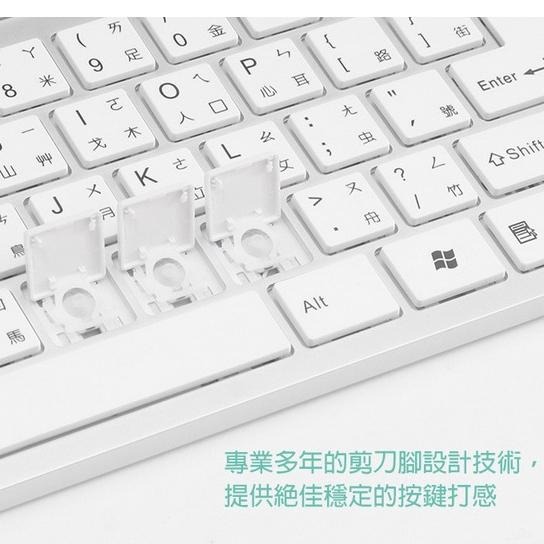 【熱銷款】iRocks 艾芮克 K01R 2.4GHz 無線鍵盤 黑色 銀色 IRK01R 辦公鍵盤 剪刀腳 光華商場-細節圖7